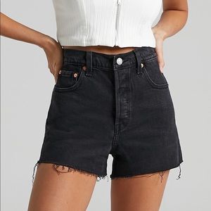 Levi’s Ribcage Denim Shorts